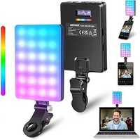 NEEWER VL66C RGB Lampa do telefonu, transmisji, filmów, zdjęć, selfie