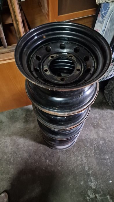 5 jantes furacão land rover