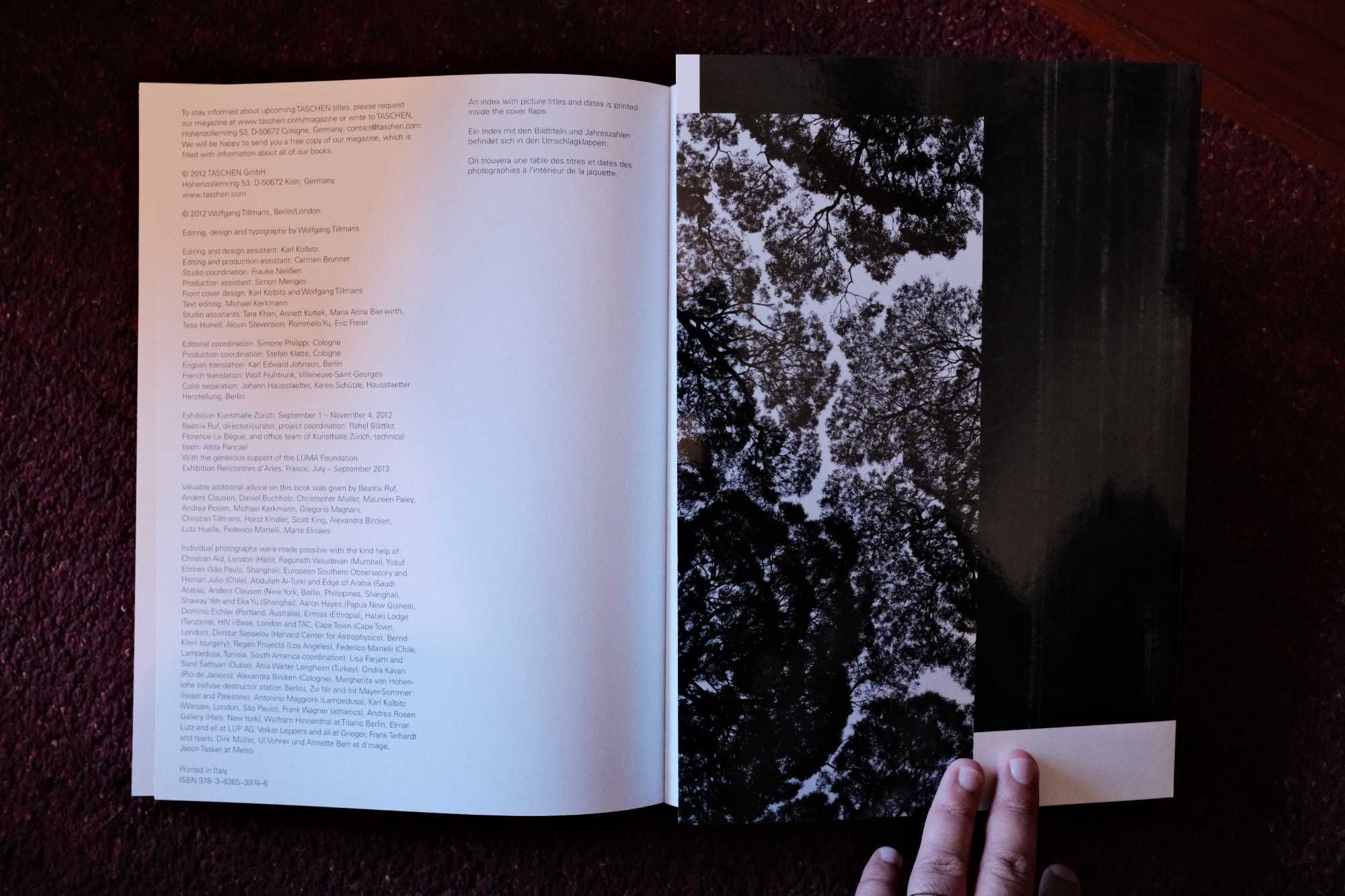 'Neue Welt', Wolfgang Tillmans (2012)