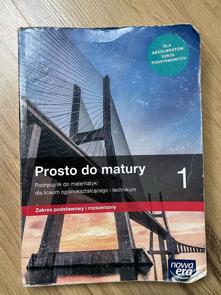 Prosto do matury 1 zakres podstawowy i rozszerzony