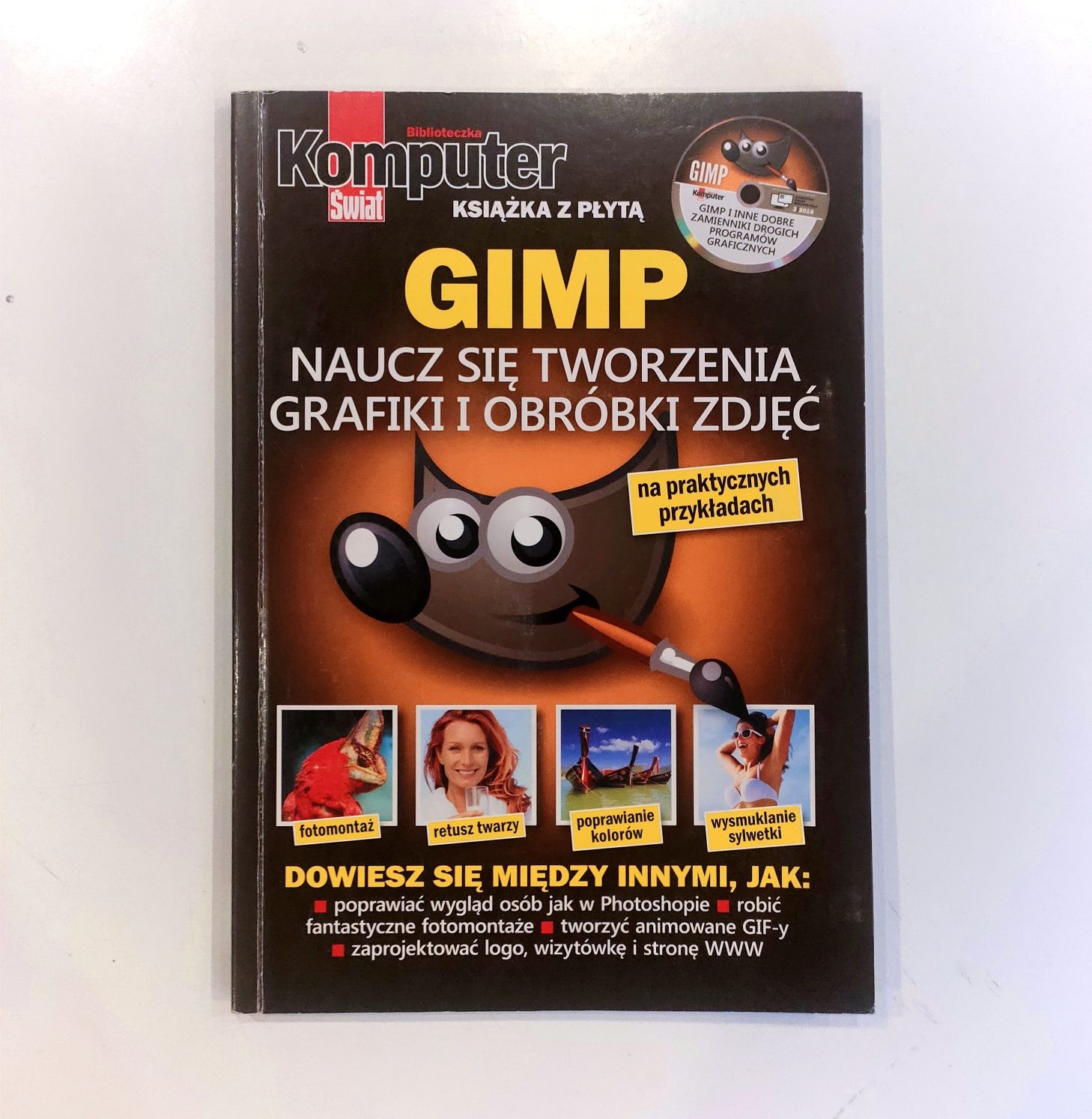 Alicja Żebruń "GIMP Naucz się tworzenia grafiki i obróbki zdjęć" + CD
