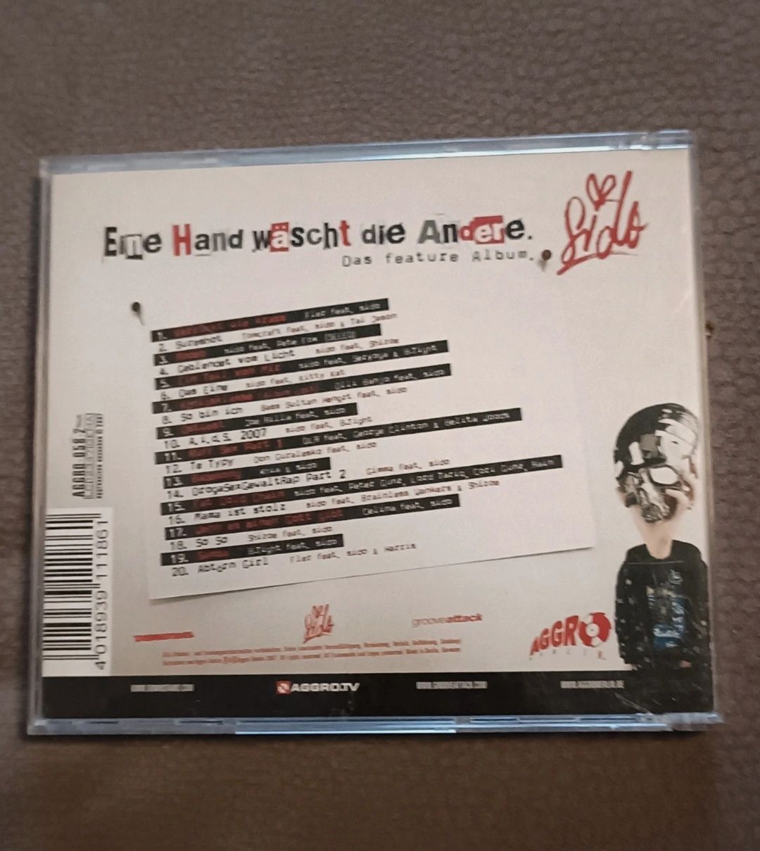 Aggro Berlin 
Album CD 
Rok 2007
Stan EX