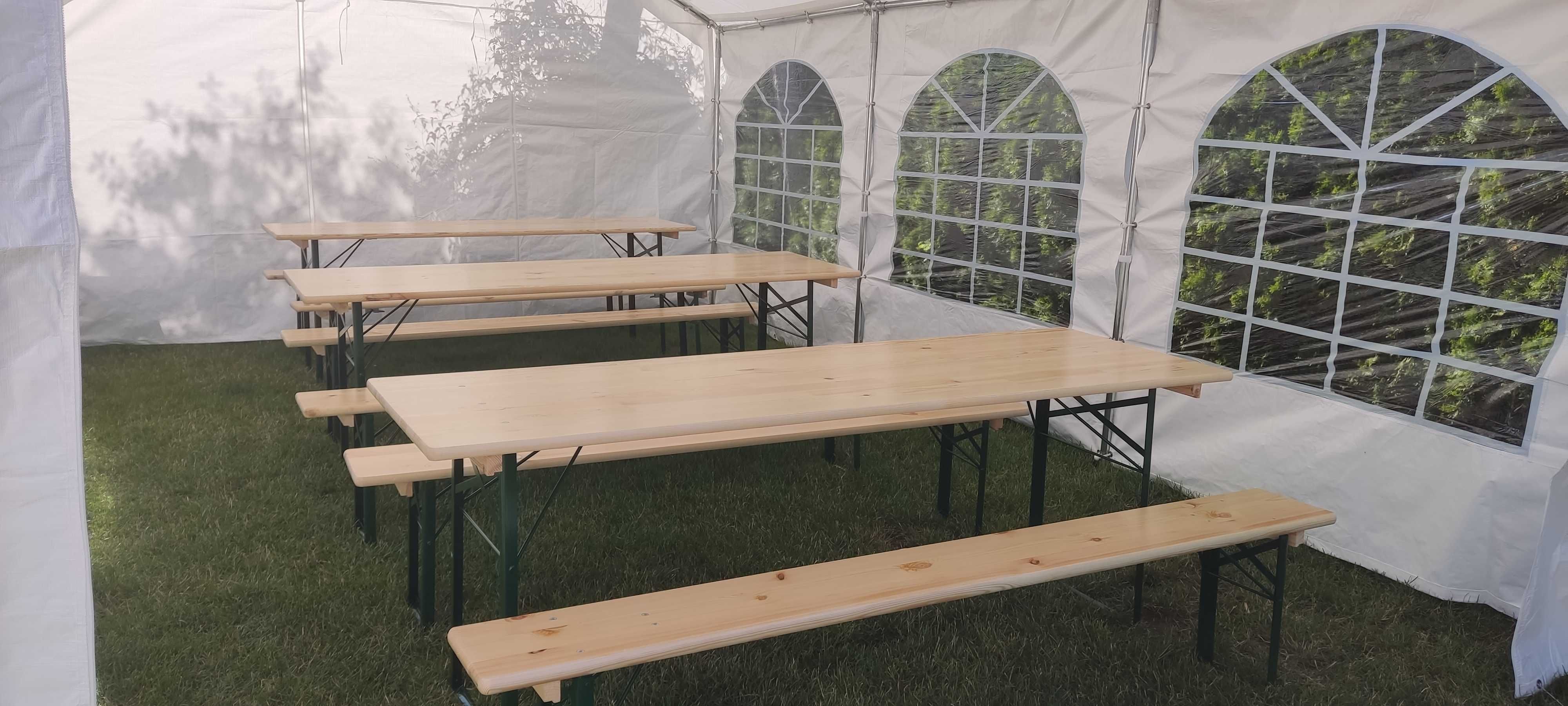 Wynajem NAMIOTU + stoły ławki oświetlenie w cenie!