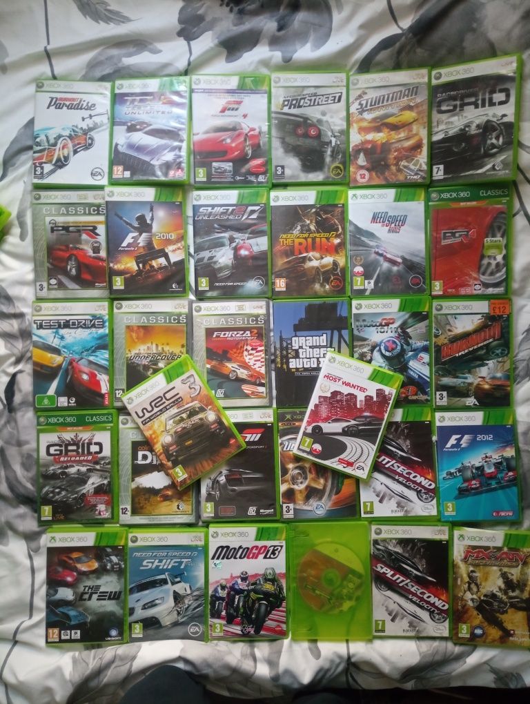 Sprzedam gry na konsole Xbox 360