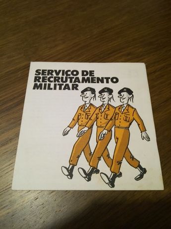 Folheto de recrutamento militar
