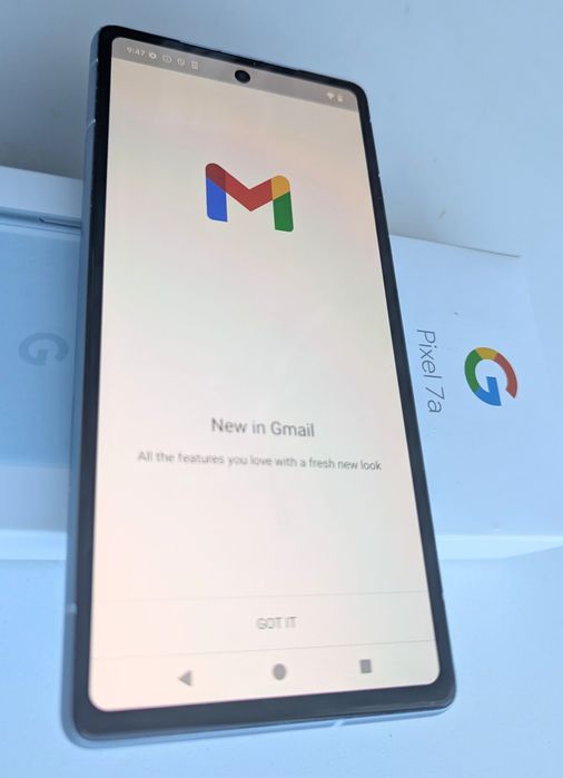 Google pixel 7a neverlock блакитний