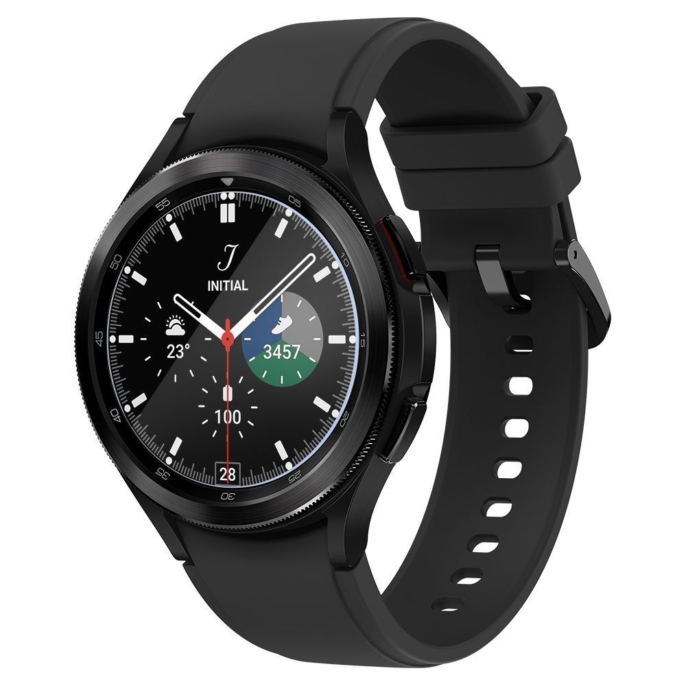 3X Szkło Hartowane Spigen Glas.tr Slim Do Galaxy Watch 4 Classic 42Mm