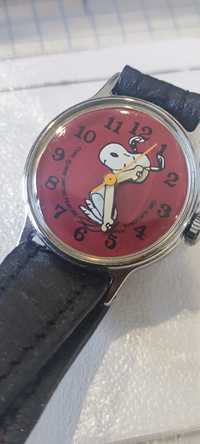 Zegarek damski dziecięcy Snoopy vintage  nakręcany