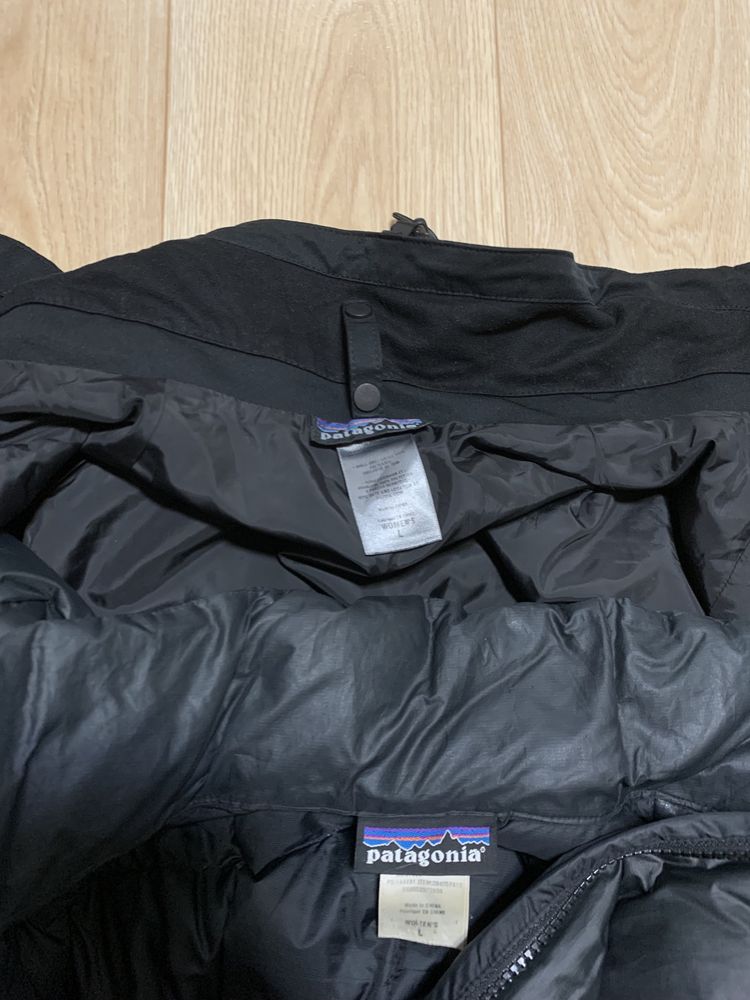 Patagonia комплект куртка вітровка пуховик