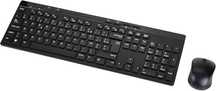 Zestaw klawiatury i myszy bezprzewodowej Amazon Basics, układ AZERTY