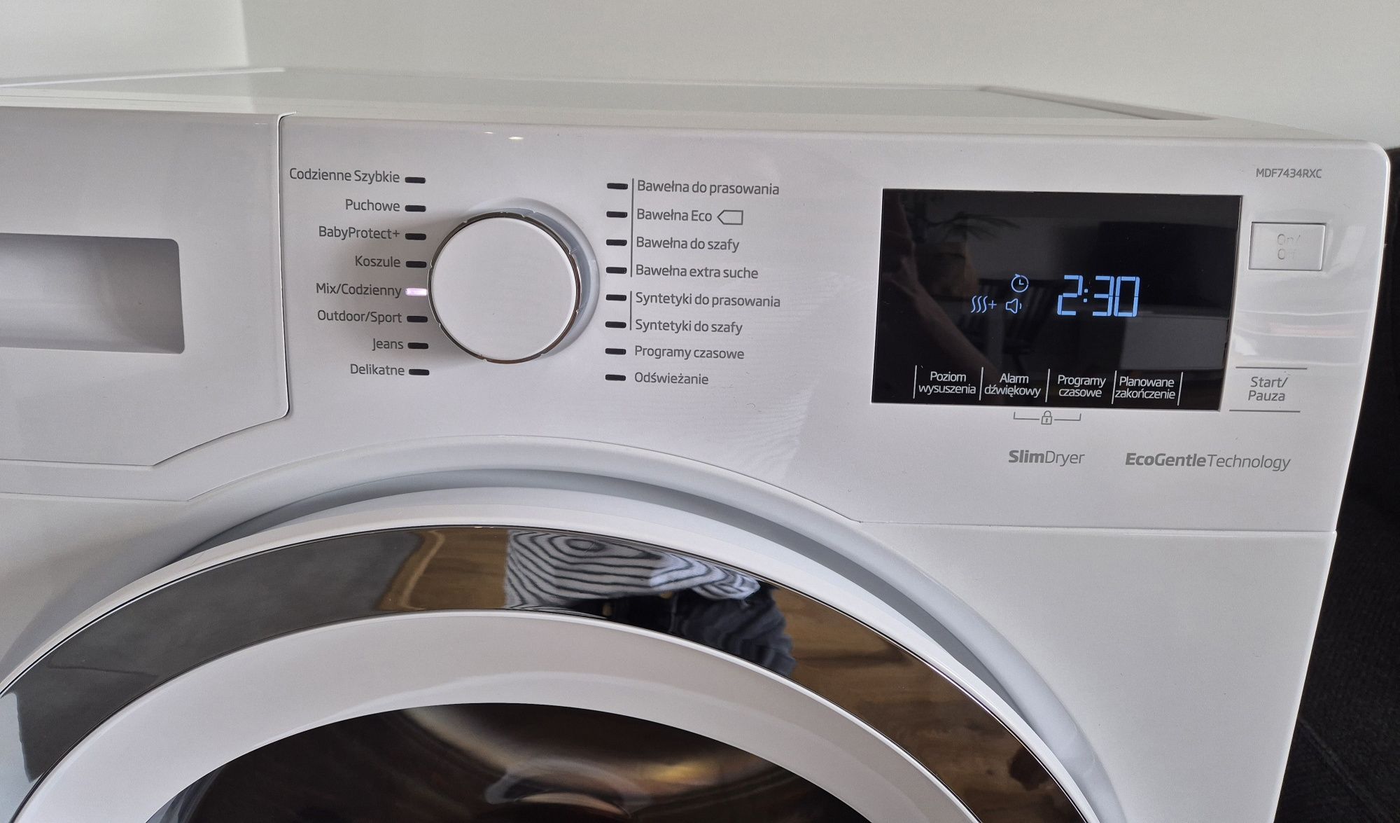 Suszarka BEKO - MDF7434RXC, 7kg A++ SLIM