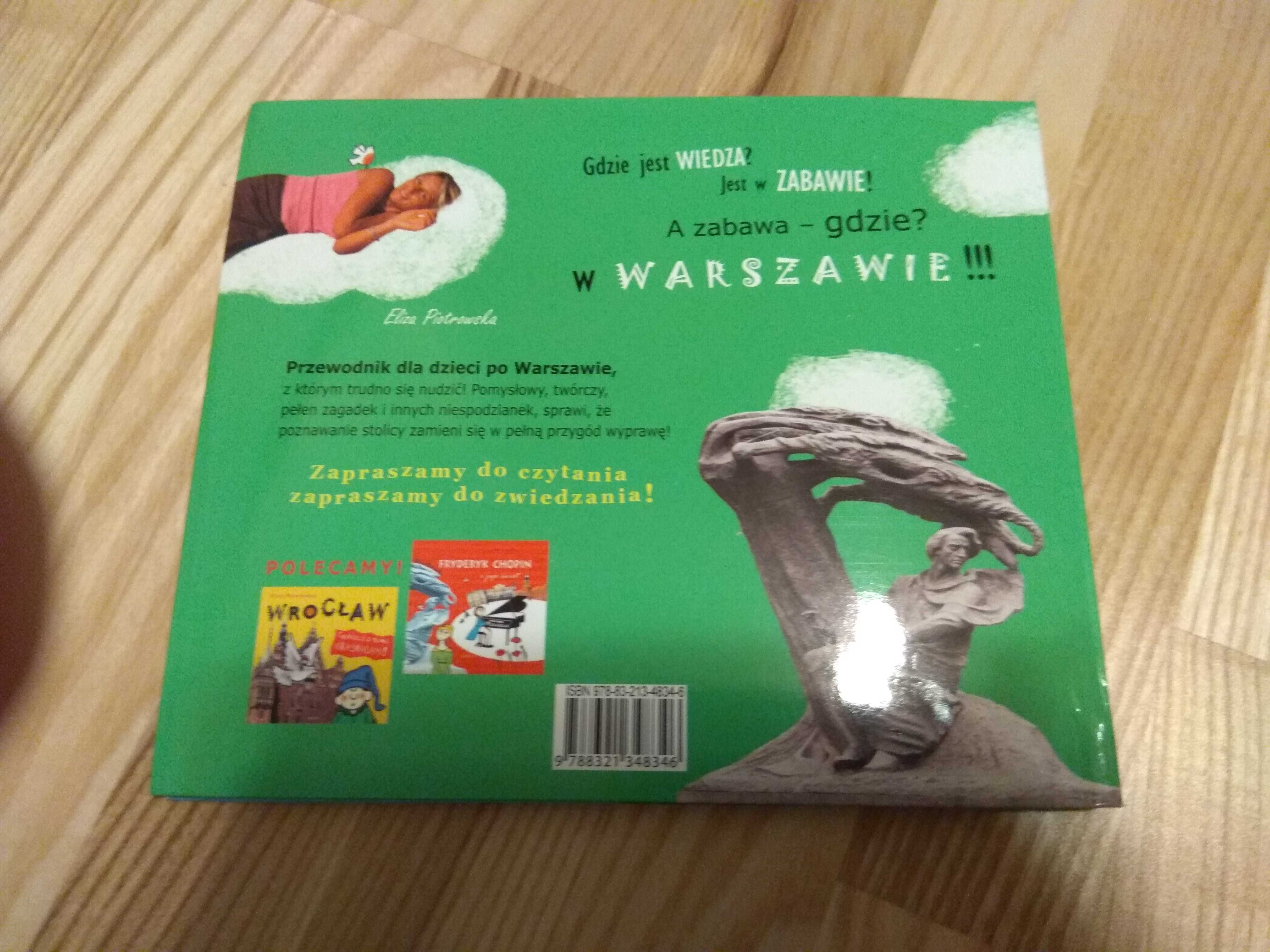 Książka z zadaniami " Warszawa Zwiedzanie i Zabawa".