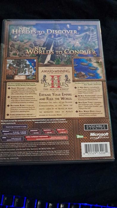 Age of Empires ll: The Conquerors Expansion- PC Original