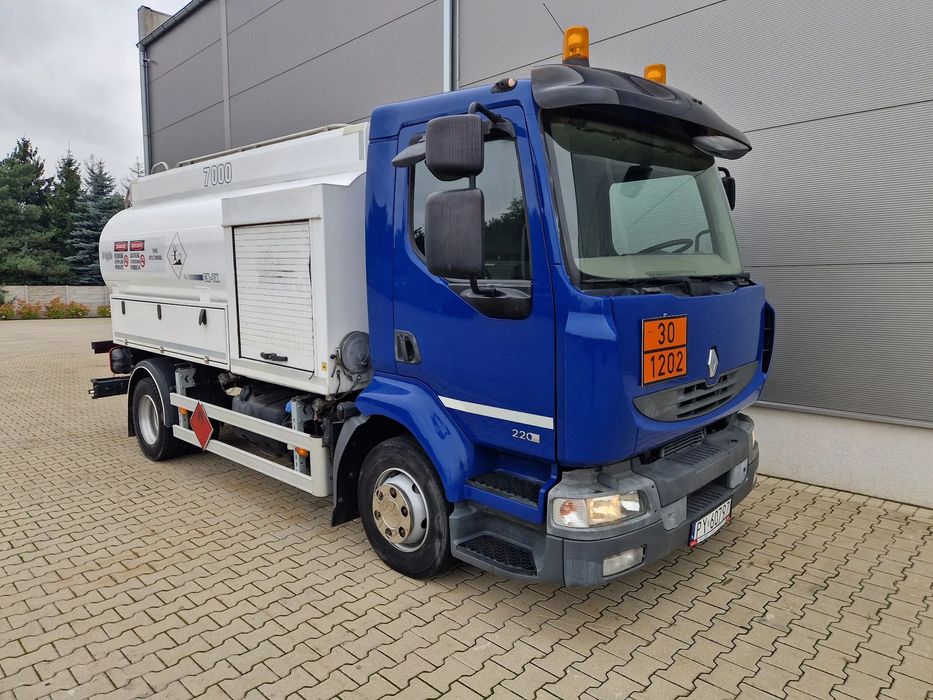 Renault MIDLUM 12.220  niski przebieg 77 124 km, jedna komora, super stan