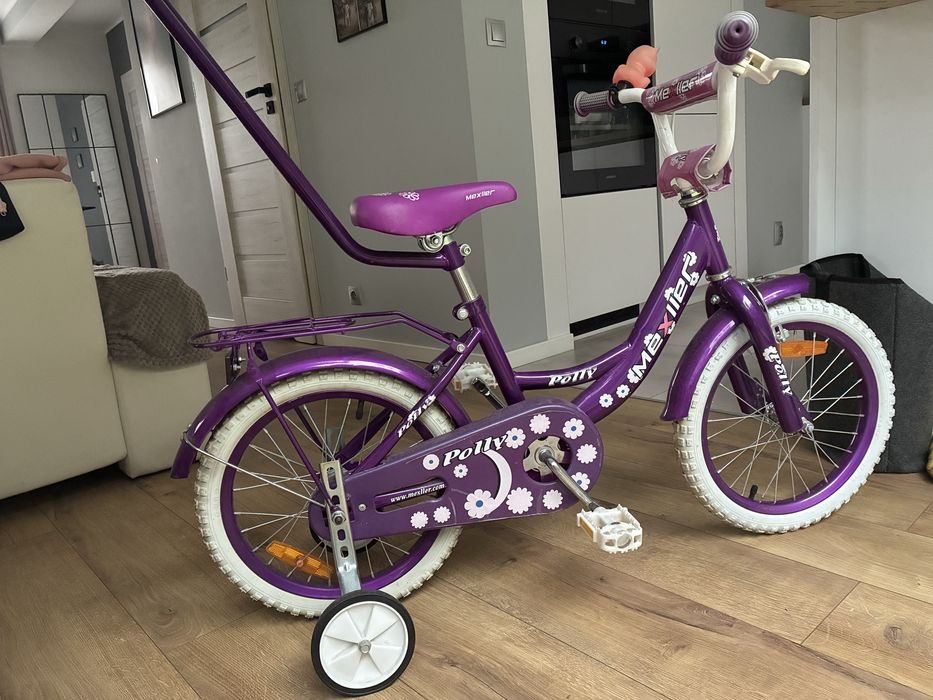 Rowerek dla dziewczynki Mexller Polly 16” stan jak nowy