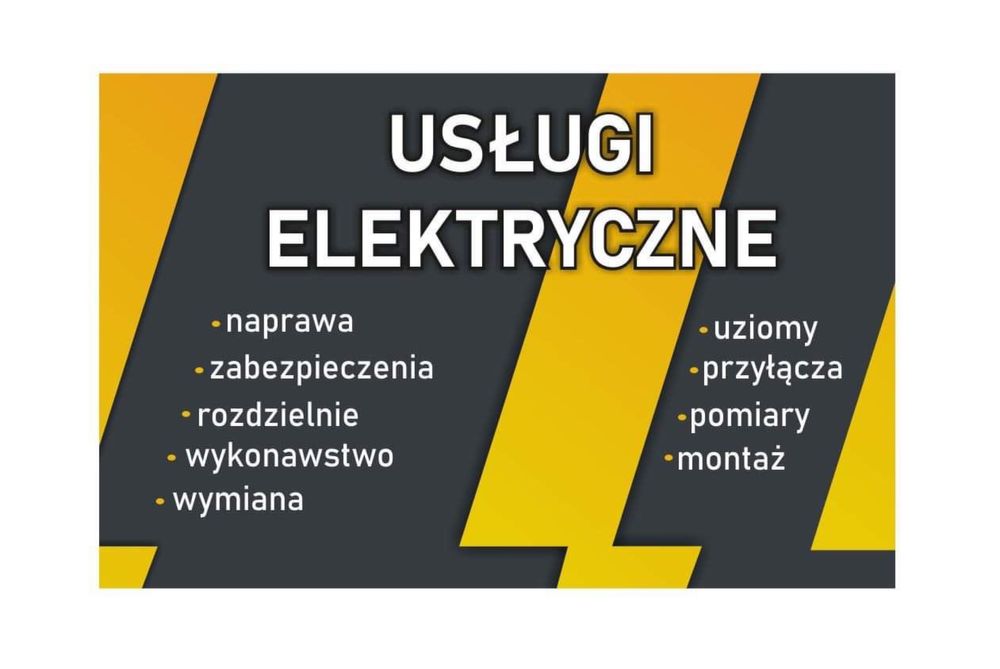 Elektryk,Usługi Elektryczne