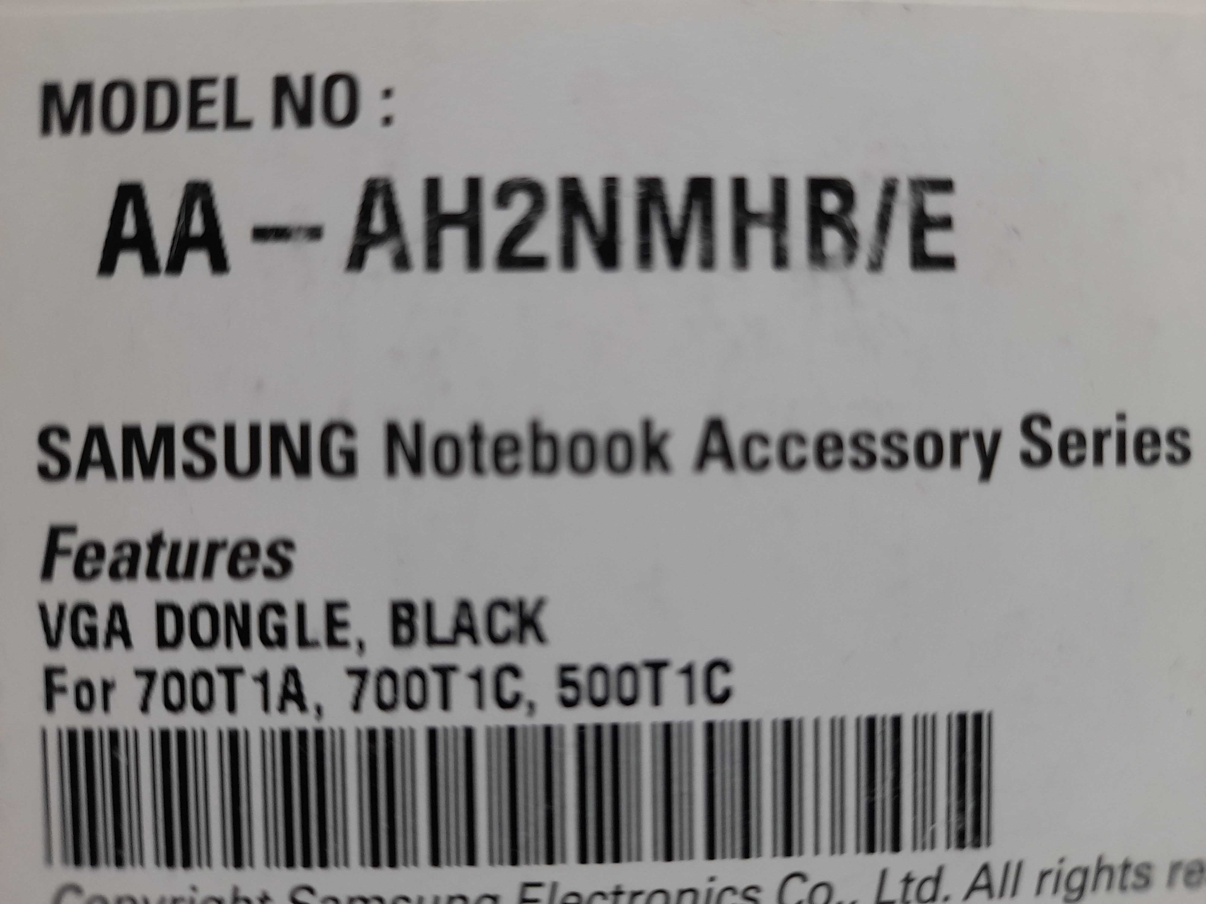 Samsung AA-RD7NSDO/Estacja dokująca do komputera ATIV + VGA adapter