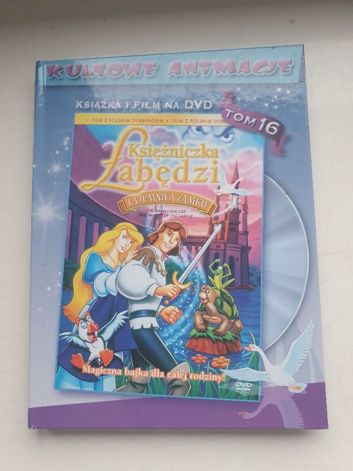 kultowe animacje książka i film DVD