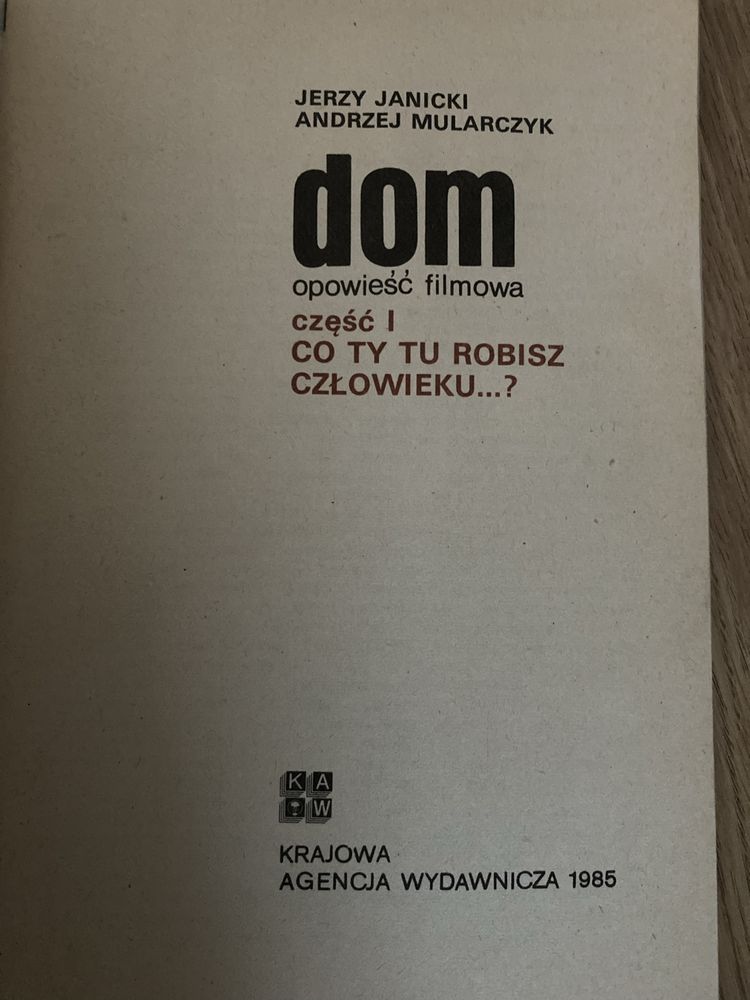 Dom opowieść filmowa