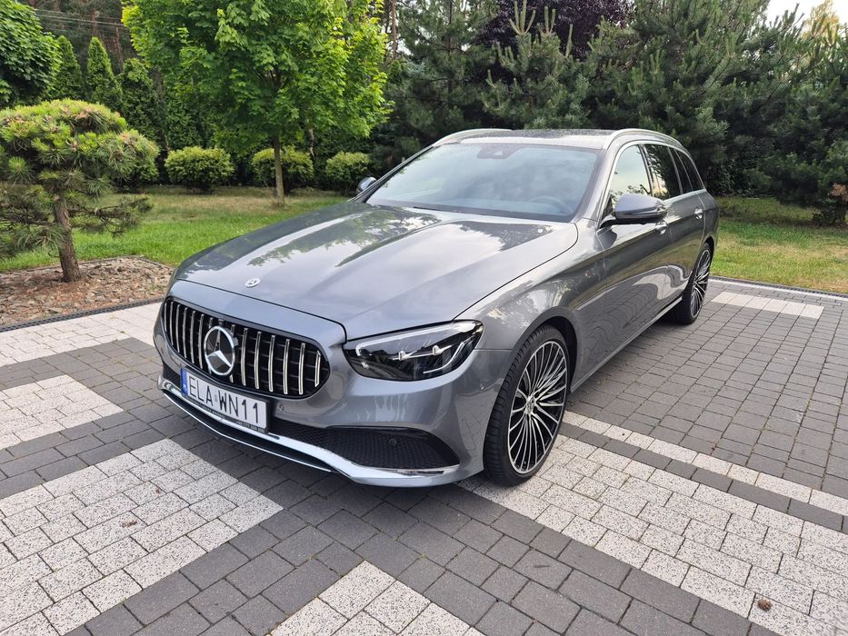 Mercedes-Benz Klasa E Salon , Burmester, 4MATIC , diesel 200km+ elektryk mild hibrid 2023