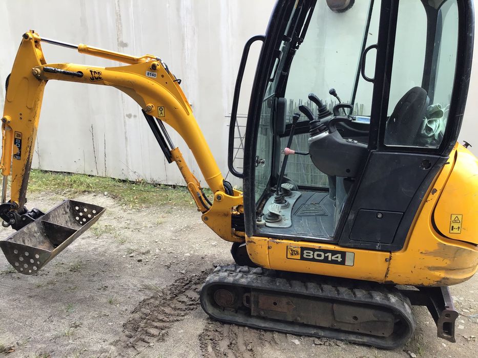 JCB 8014 minikoparka 1500 kg
