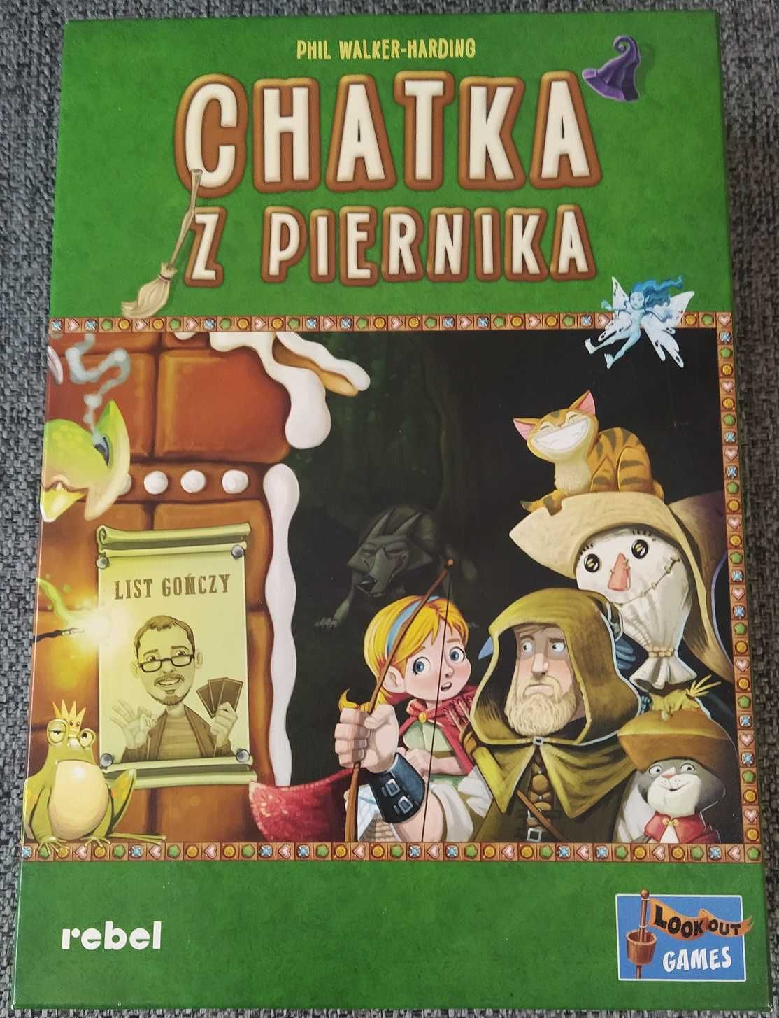 Chatka z piernika - gra planszoaw