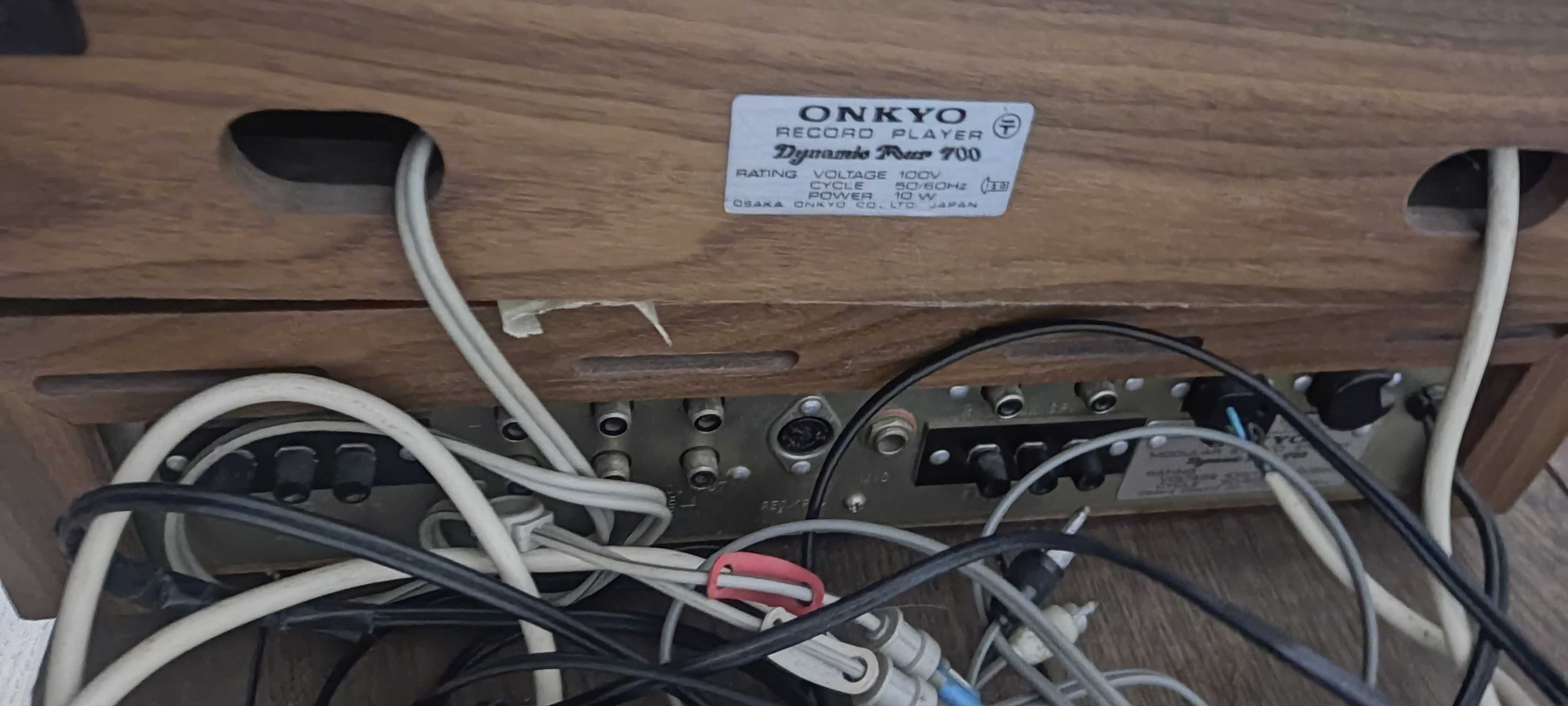 Onkyo Dynamic Four 700 vintage adapter plus wzmacniacz