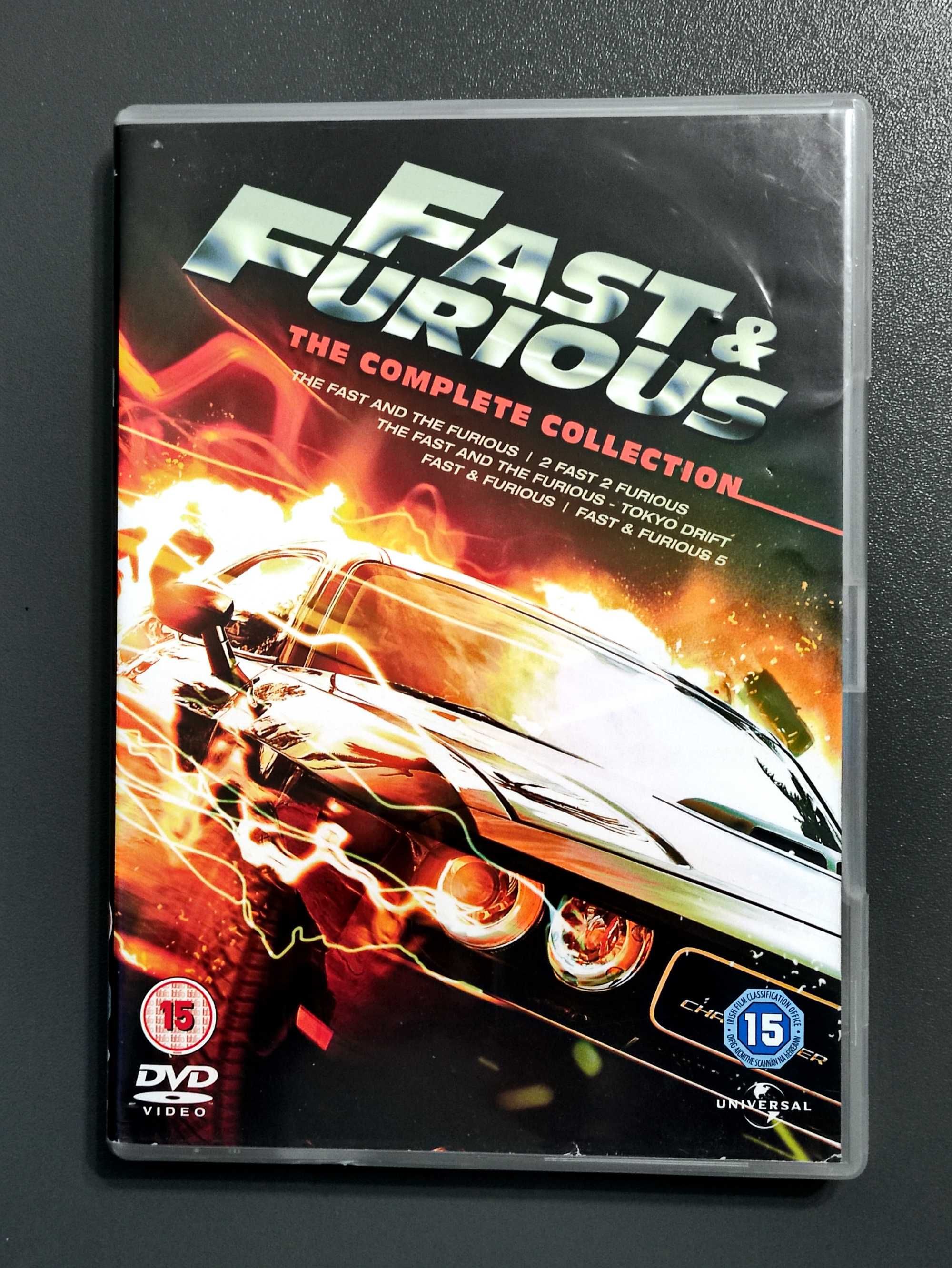 Коллекция DVD дисков фильм Форсаж (Fast & Furious Collection)