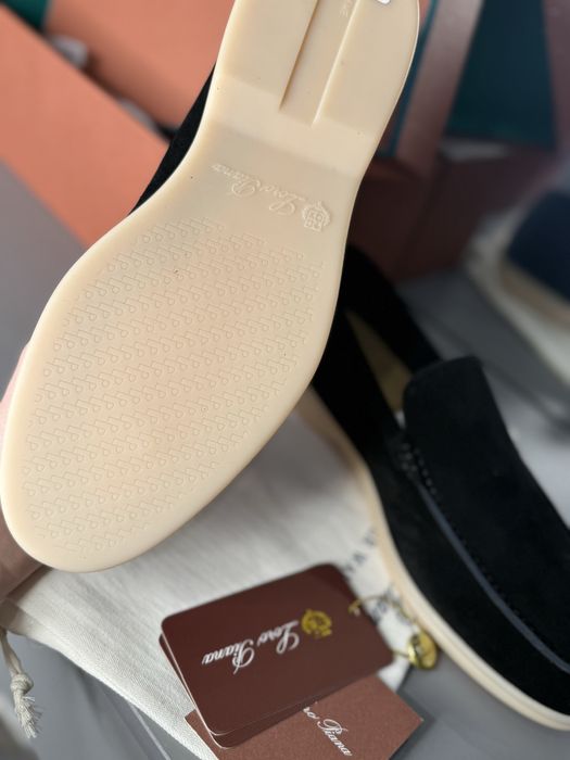 Лофери чоловічі чорні класичні loro piana lp лоріки лоро пиана туфлі