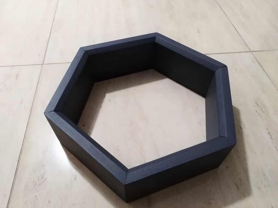 Półka,półki plaster miodu hexagon