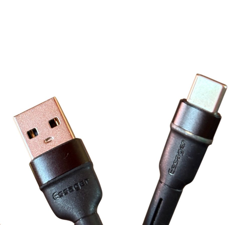 Kabel szybkiego ładowania USB-A-USB-C 2M z oświetleniem led kod 2442