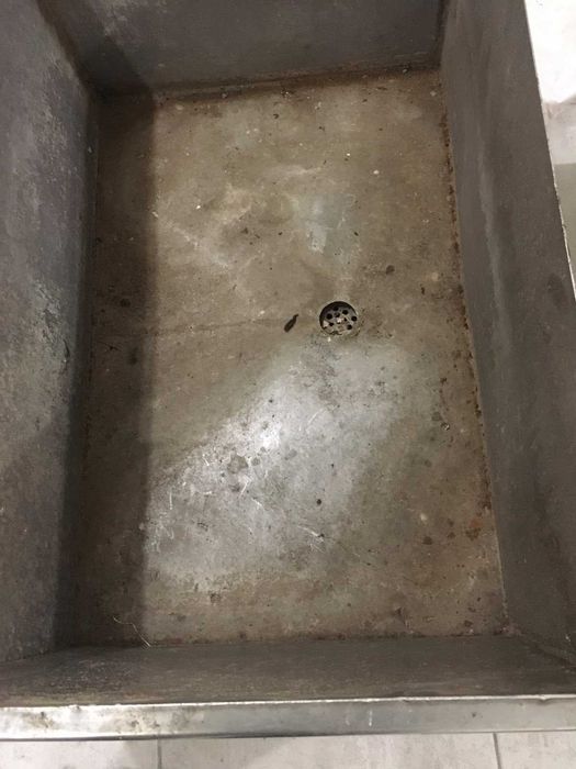 Большая мойка, раковина из нержавейки б/у.