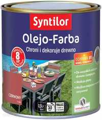 Olejo-Farba Syntilor czerwona do mebli ogrodowych