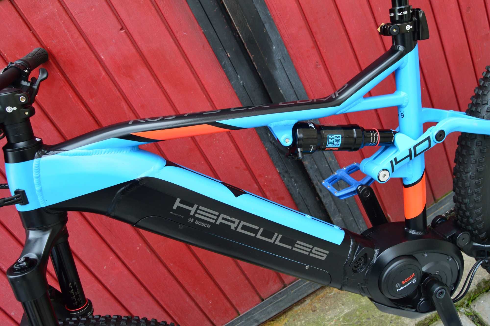 Велосипед двухподвес електро Hercules Los FS CX Comp 27.5+