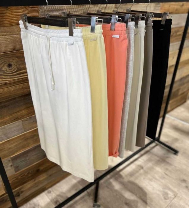 KOLORY S M L Spódnica dresowa troczki By o la la