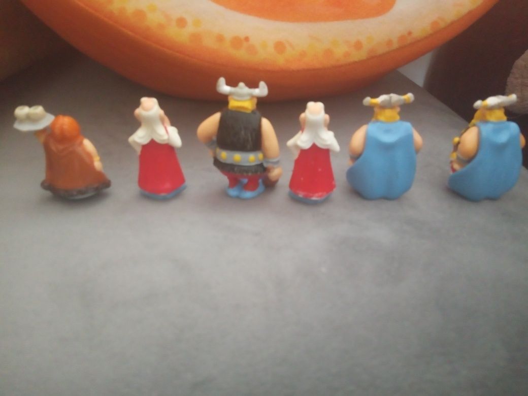 Figurki Asterix i Obelix 7sztuk zestaw