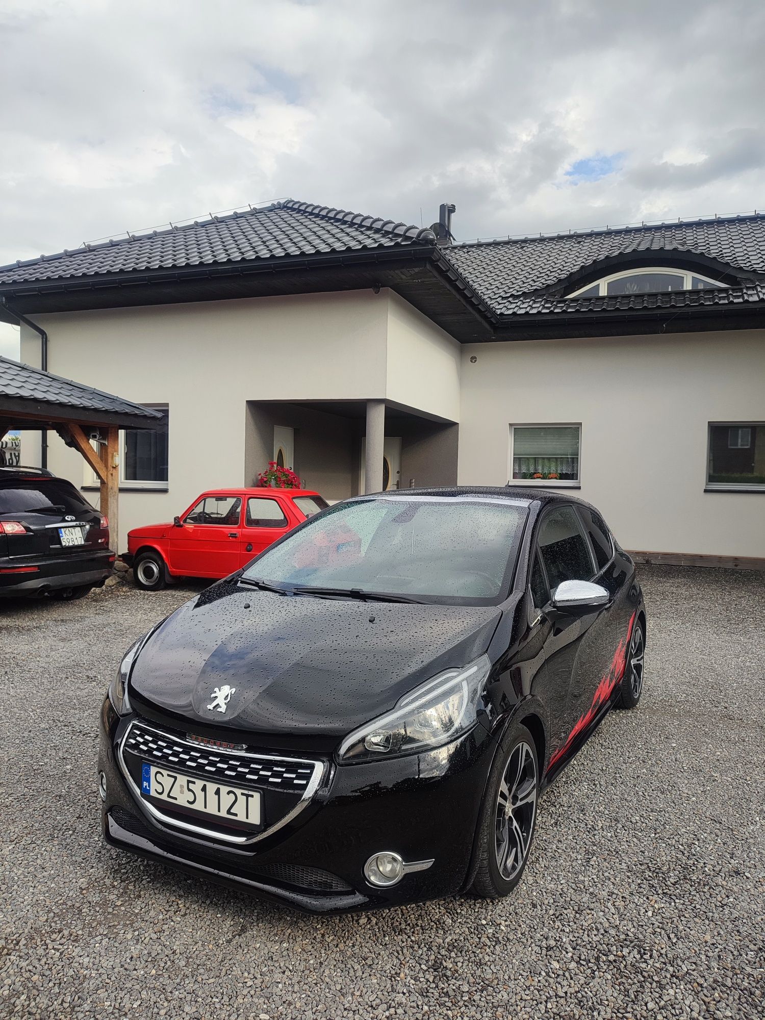 Peugeot 208 GTI . 2013 rok . Design GTI. Wydech GTI. Zamiana