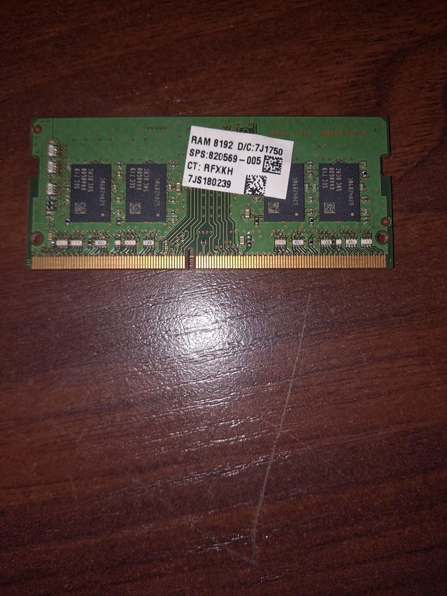 Pamięć RAM ddr4 8GB do laptopa