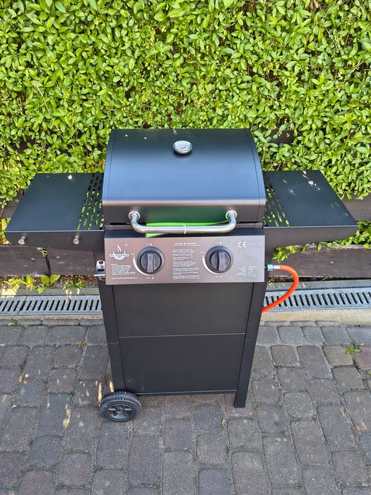 GRILL GAZOWY EL FUEGO SAN JOSE 2 palniki ruszt żeliwny reduktor