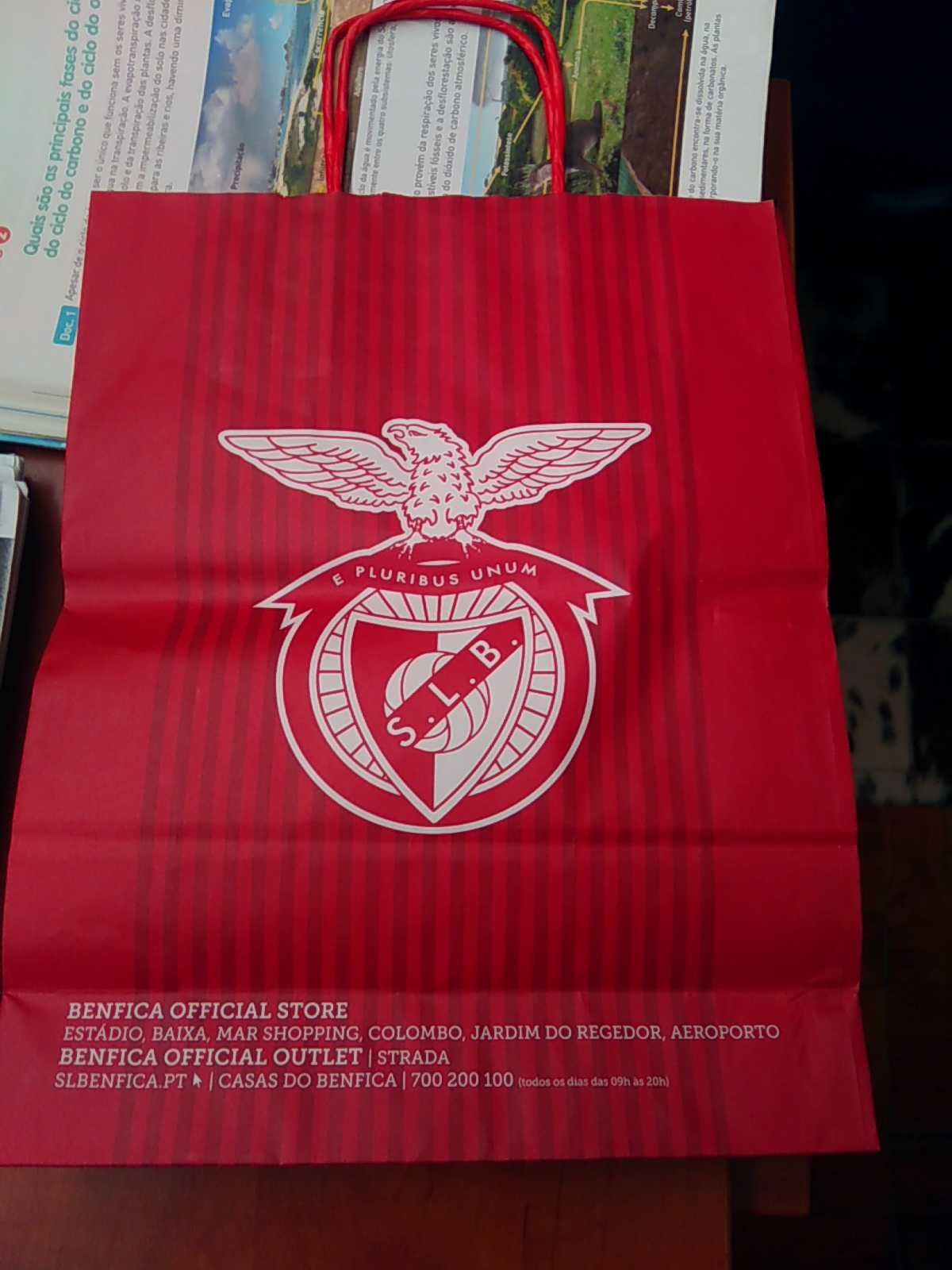 Benfica - copo, caneca, relogio, livros, cd