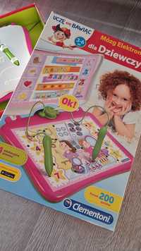 Gra Mózg elektroniczny dla dziewczynki+puzzle piankowe z Peppą