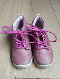 Różowe buty trzewiki Ecco na wiosnę rozmiar 24