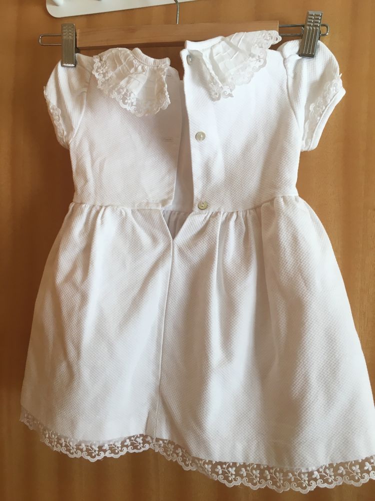 Vestido branco 9meses