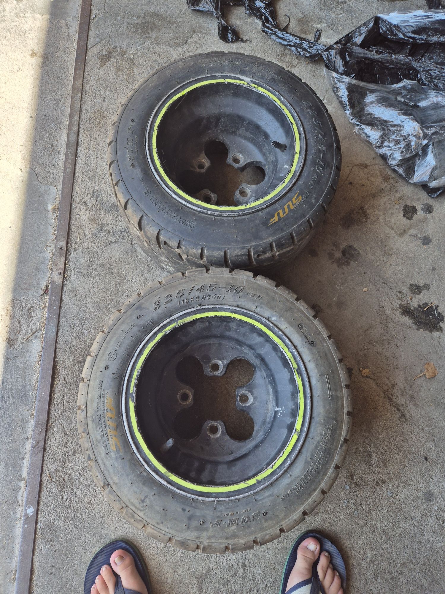 Jantes moto 4 ltr