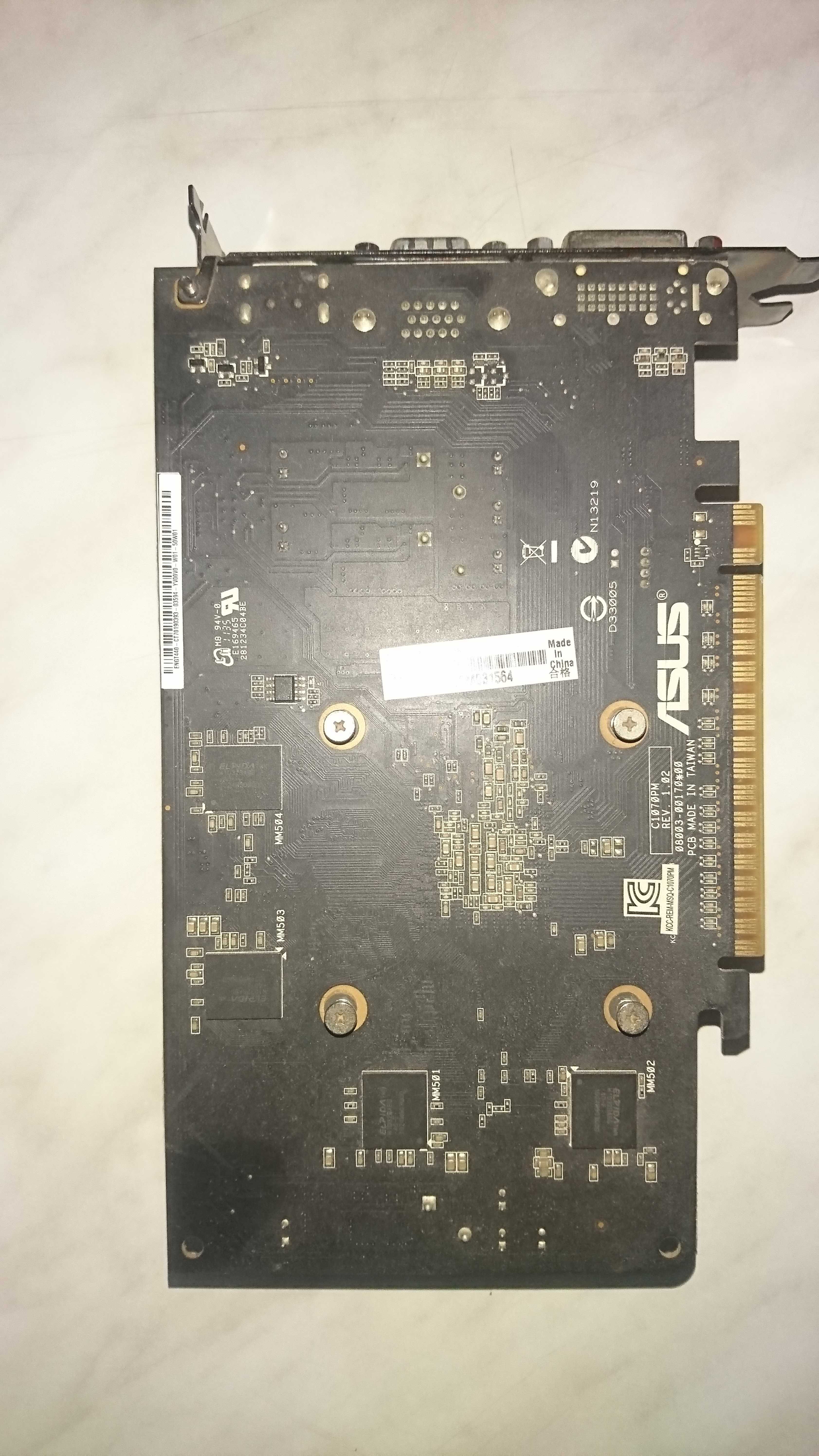 Видеокарта Asus PCI-Ex GeForce GT 440 1024MB GDDR5 (128bit) (822/3200)