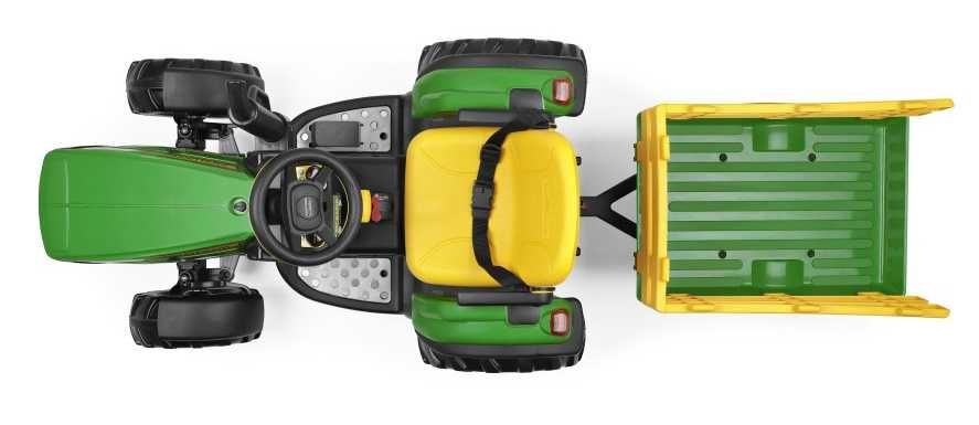 Traktorek JOHN DEERE z przyczepką na akumulator + PILOT Peg Perego