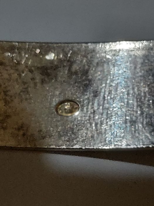 Srebrna bransoletka spółdzielni Warmet/Biamet