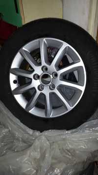 Koła Alufelgi 5x112 Audi Vw Skoda Seat 16 Opony Zimowe 225 55 R16