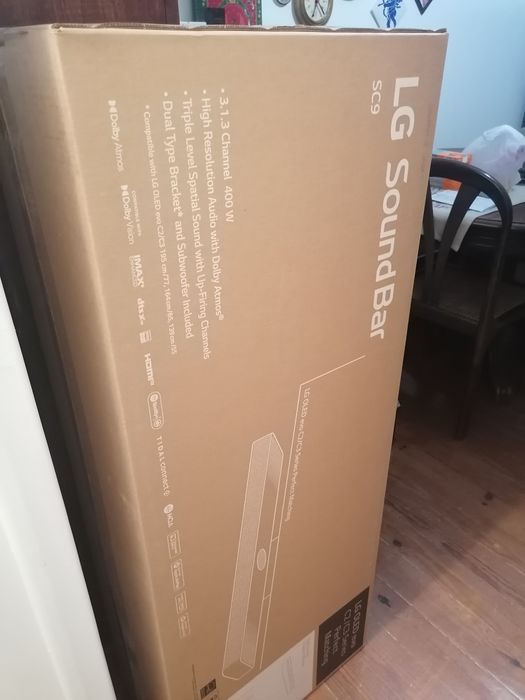Venda de coluna LG SOUND BAR SC9