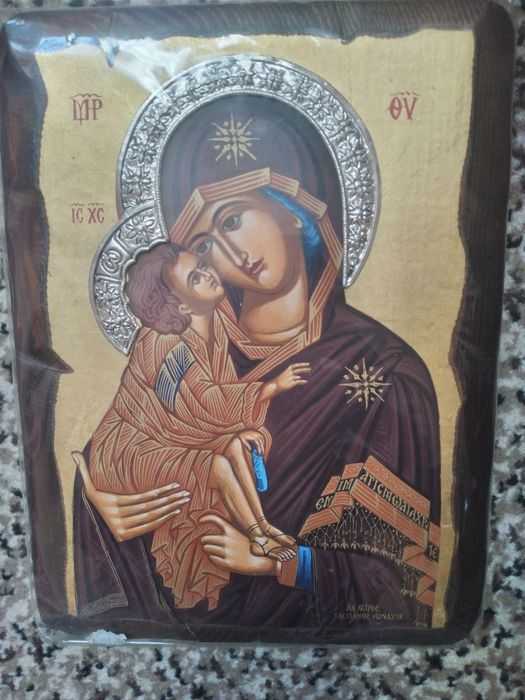 Икона Донская сделана в Греции